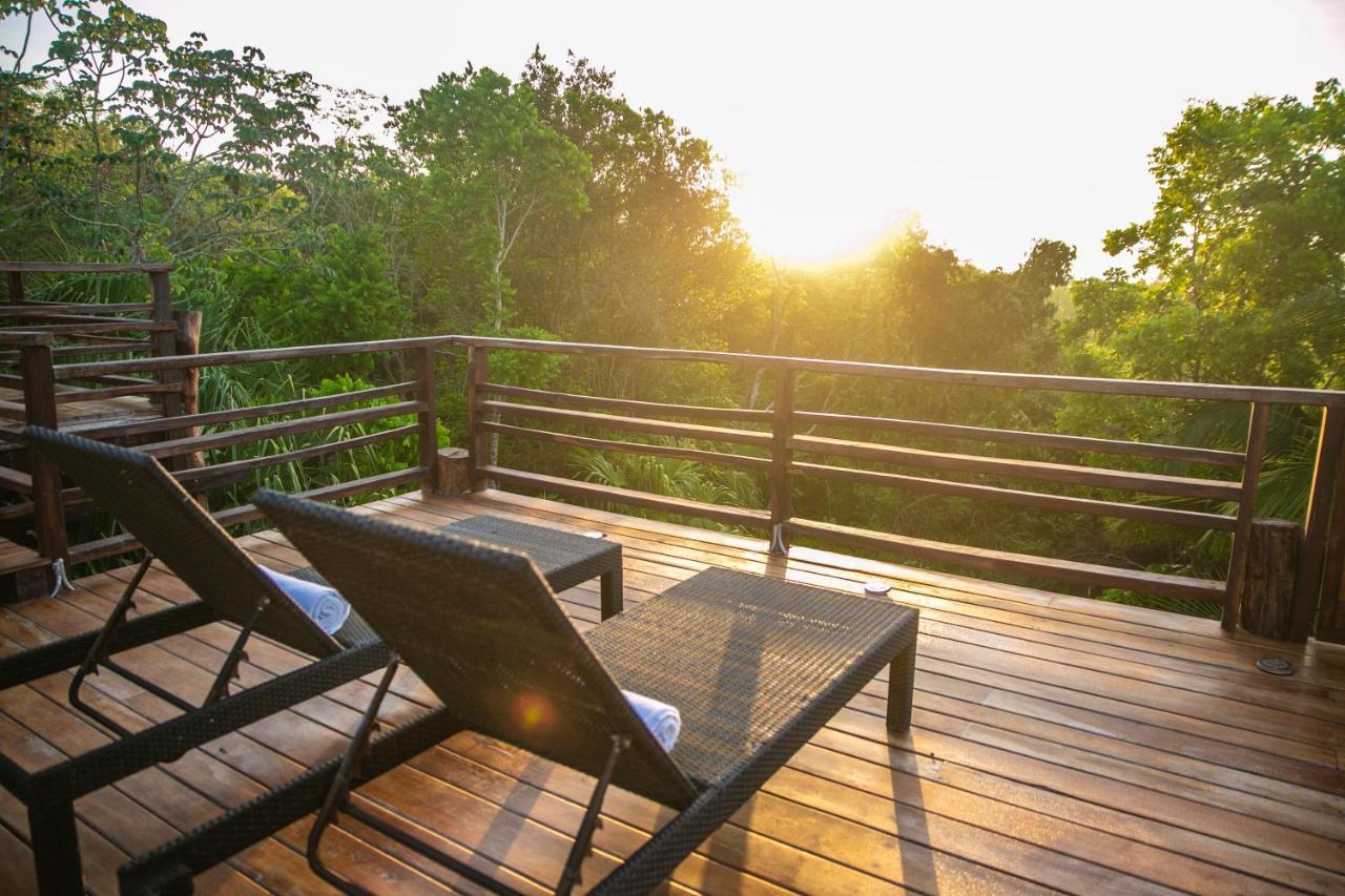 Hotel Buenavista Bacalar Jungle Experience ภายนอก รูปภาพ
